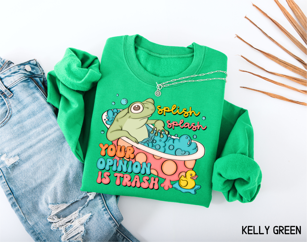 Splish Splash Adult Sweatshirt