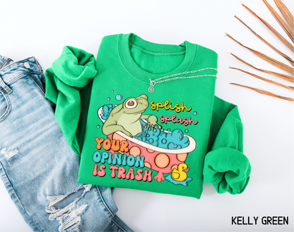 Splish Splash Adult Sweatshirt