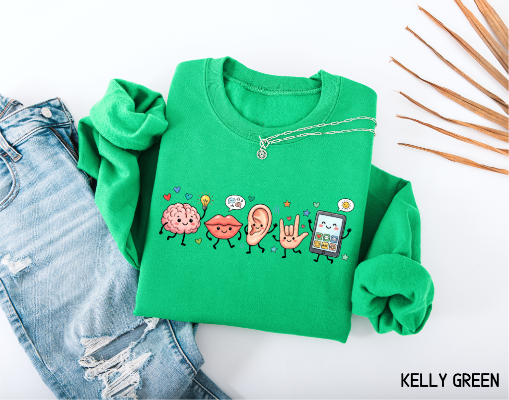 Speech Therapy Adult Sweatshirt