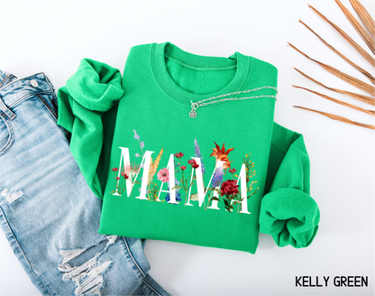 Wildflower Mama Adult Sweatshirt