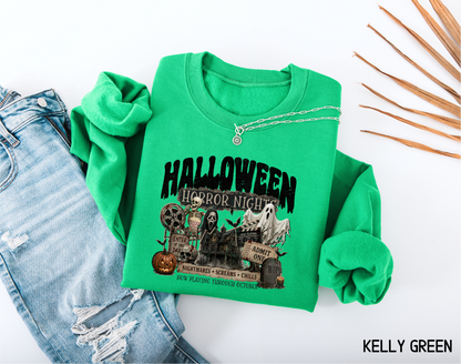 Halloween Horror Movie Adult Sweatshirt