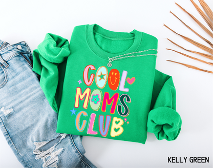 Cool Moms Club Adult Sweatshirt