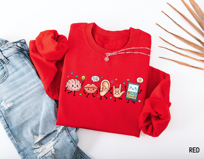 Speech Therapy Adult Sweatshirt