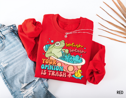Splish Splash Adult Sweatshirt