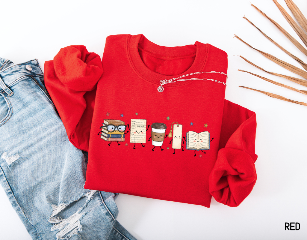 Book Lovers Adult Sweatshirt