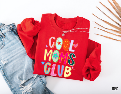 Cool Moms Club Adult Sweatshirt