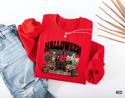 Halloween Horror Movie Adult Sweatshirt