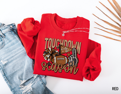 Touchdown Season Adult Sweatshirt