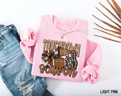Touchdown Season Adult Sweatshirt