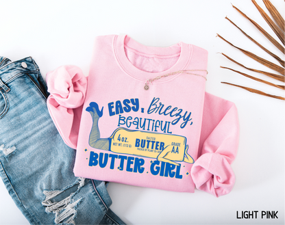 Butter Girl Adult Sweatshirt