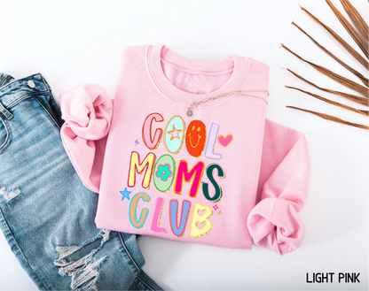 Cool Moms Club Adult Sweatshirt