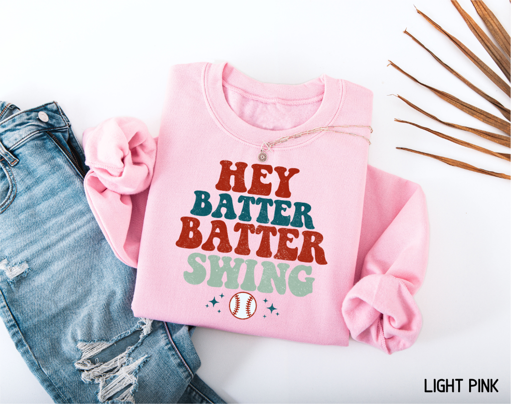 Hey Batter Batter Swing Adult Sweatshirt
