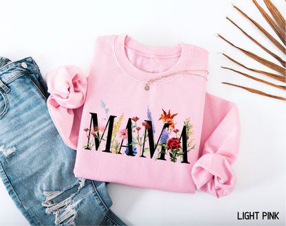 Wildflower Mama Adult Sweatshirt