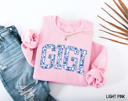 Toile Gigi Adult Sweatshirt