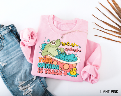 Splish Splash Adult Sweatshirt