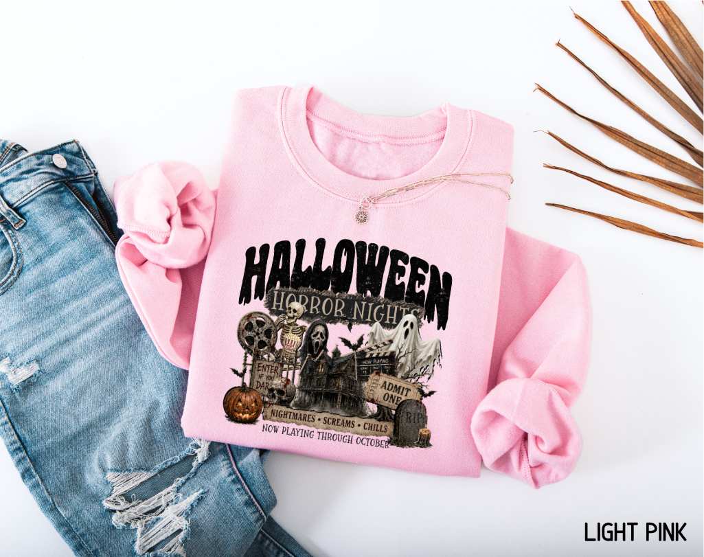 Halloween Horror Movie Adult Sweatshirt
