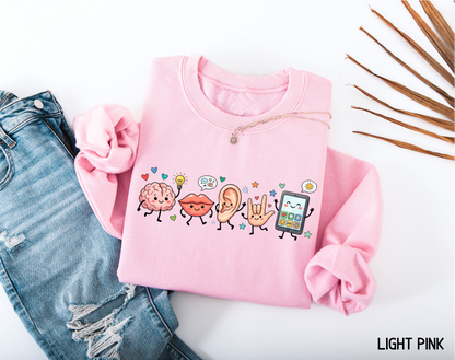 Speech Therapy Adult Sweatshirt