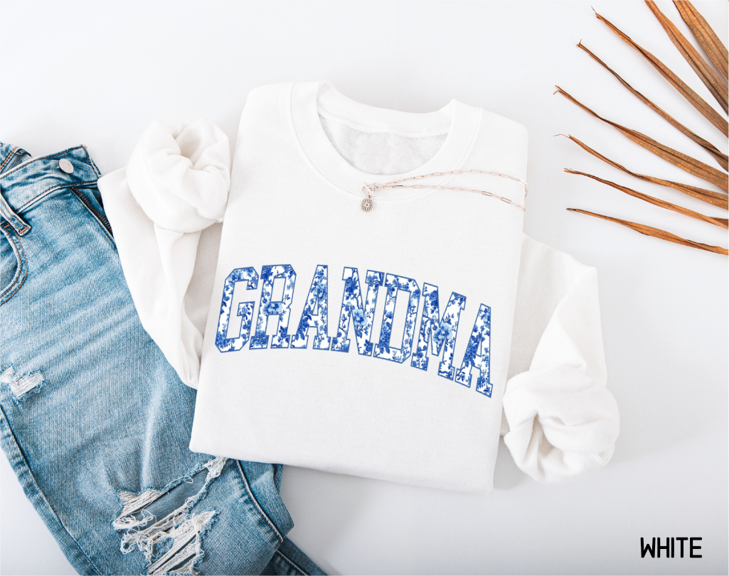 Toile Grandma Adult Sweatshirt