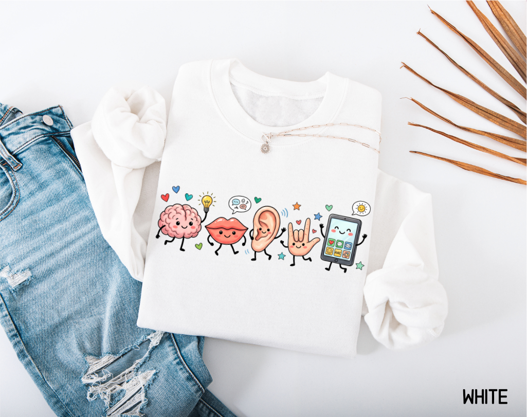 Speech Therapy Adult Sweatshirt