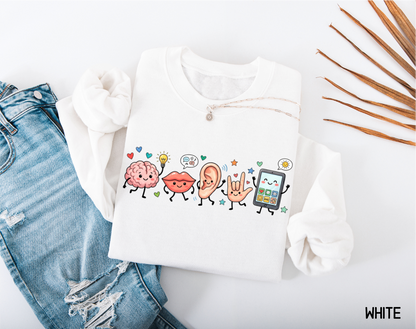 Speech Therapy Adult Sweatshirt