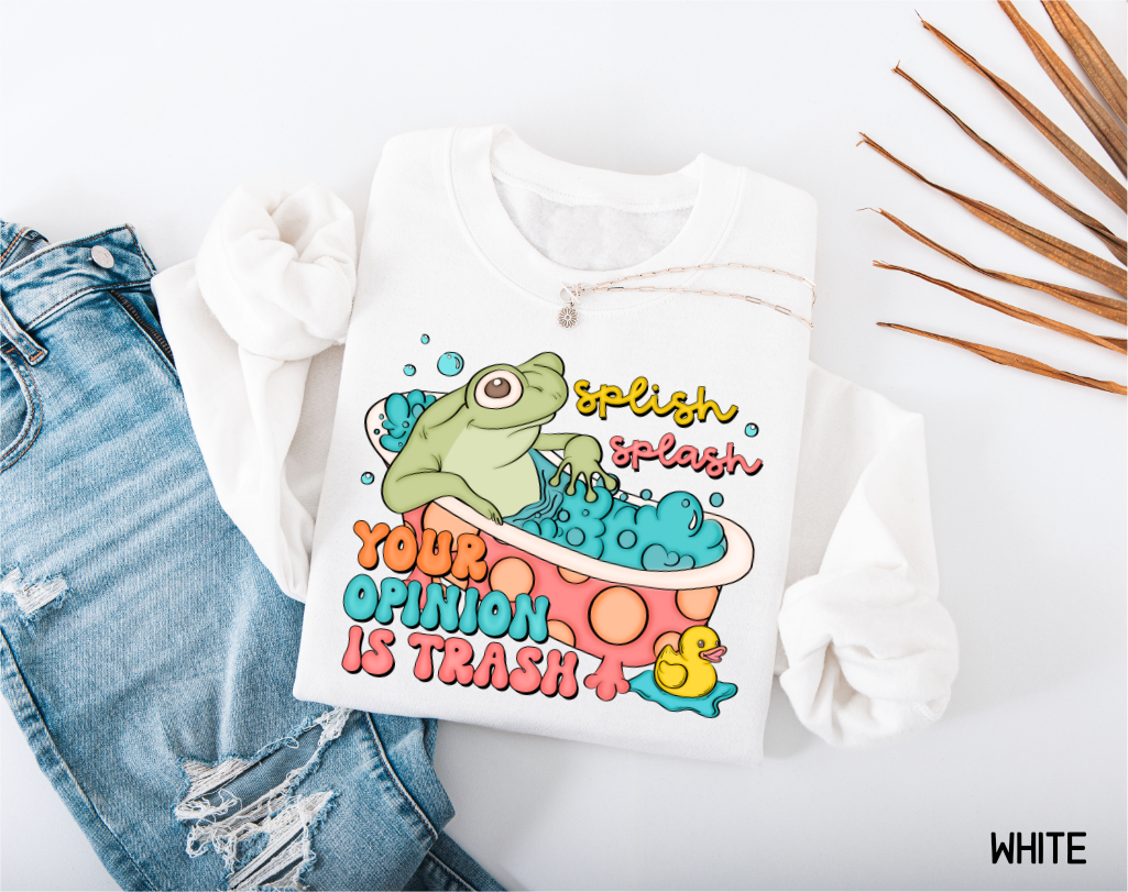Splish Splash Adult Sweatshirt