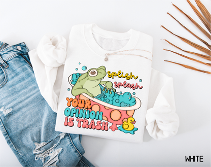 Splish Splash Adult Sweatshirt
