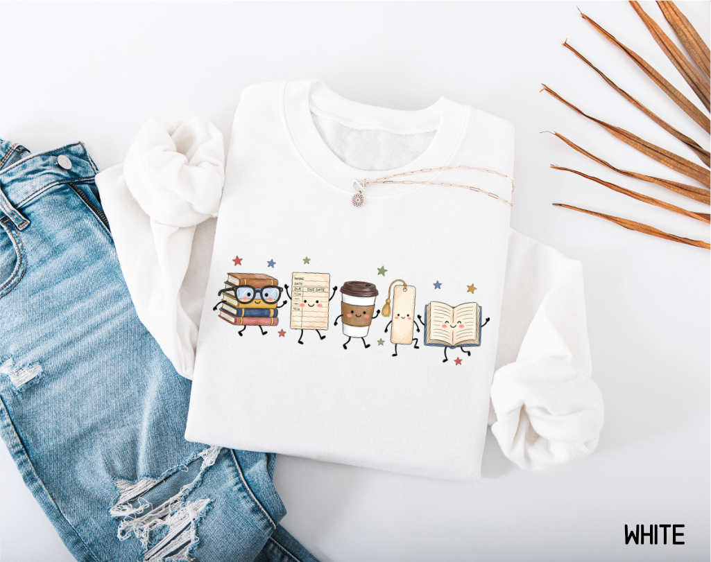 Book Lovers Adult Sweatshirt