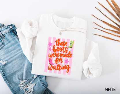 These Boots Were Made for Walking Adult Sweatshirt