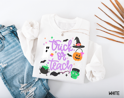 Trick or Teach Adult Sweatshirt
