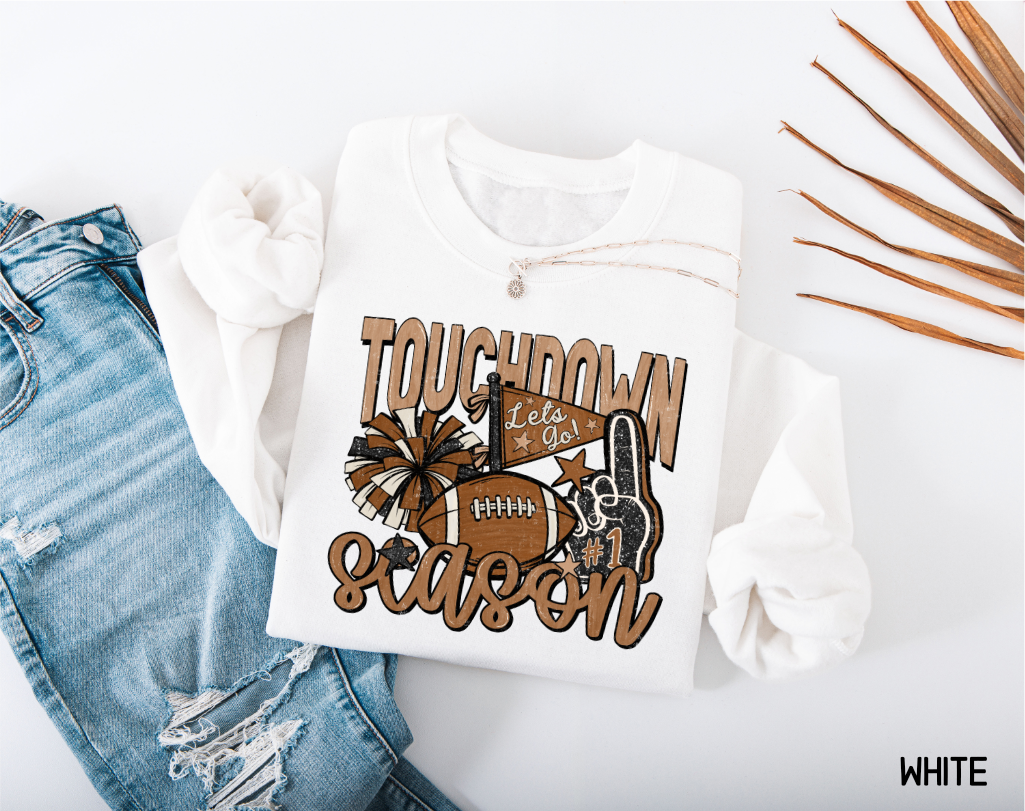 Touchdown Season Adult Sweatshirt