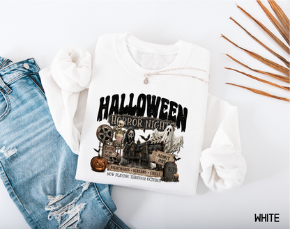 Halloween Horror Movie Adult Sweatshirt