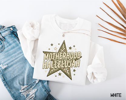 Motherhood Hallelujah Adult Sweatshirt