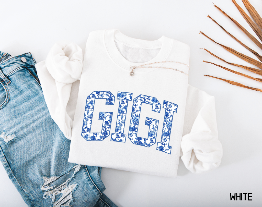 Toile Gigi Adult Sweatshirt