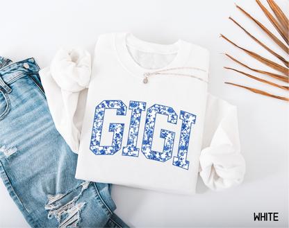Toile Gigi Adult Sweatshirt