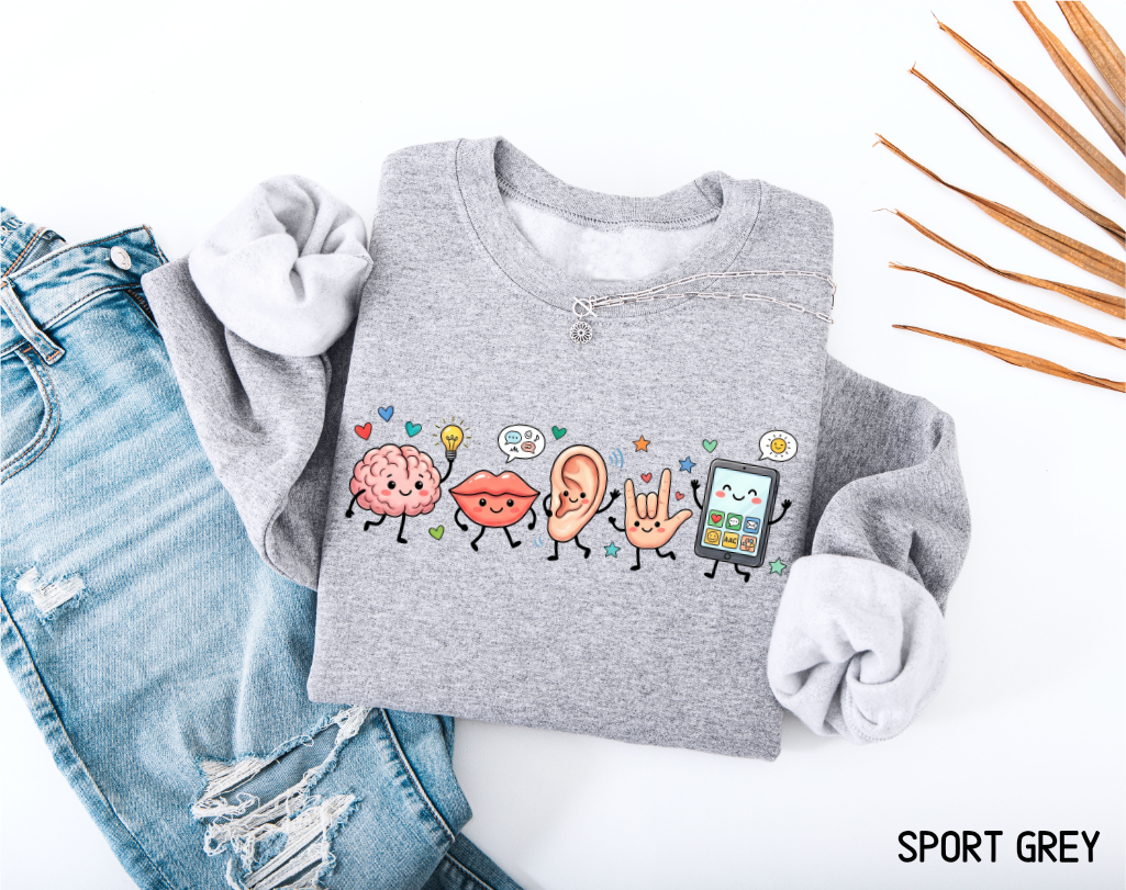 Speech Therapy Adult Sweatshirt