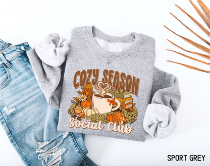 Cozy Season Social Club Adult Sweatshirt