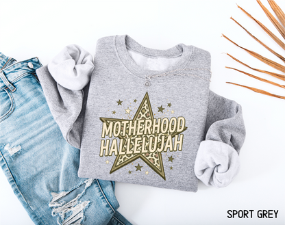 Motherhood Hallelujah Adult Sweatshirt