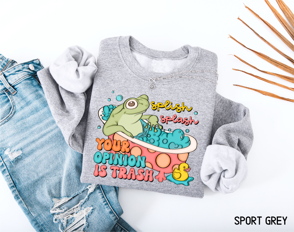 Splish Splash Adult Sweatshirt