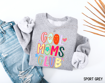 Cool Moms Club Adult Sweatshirt
