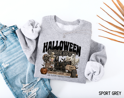 Halloween Horror Movie Adult Sweatshirt