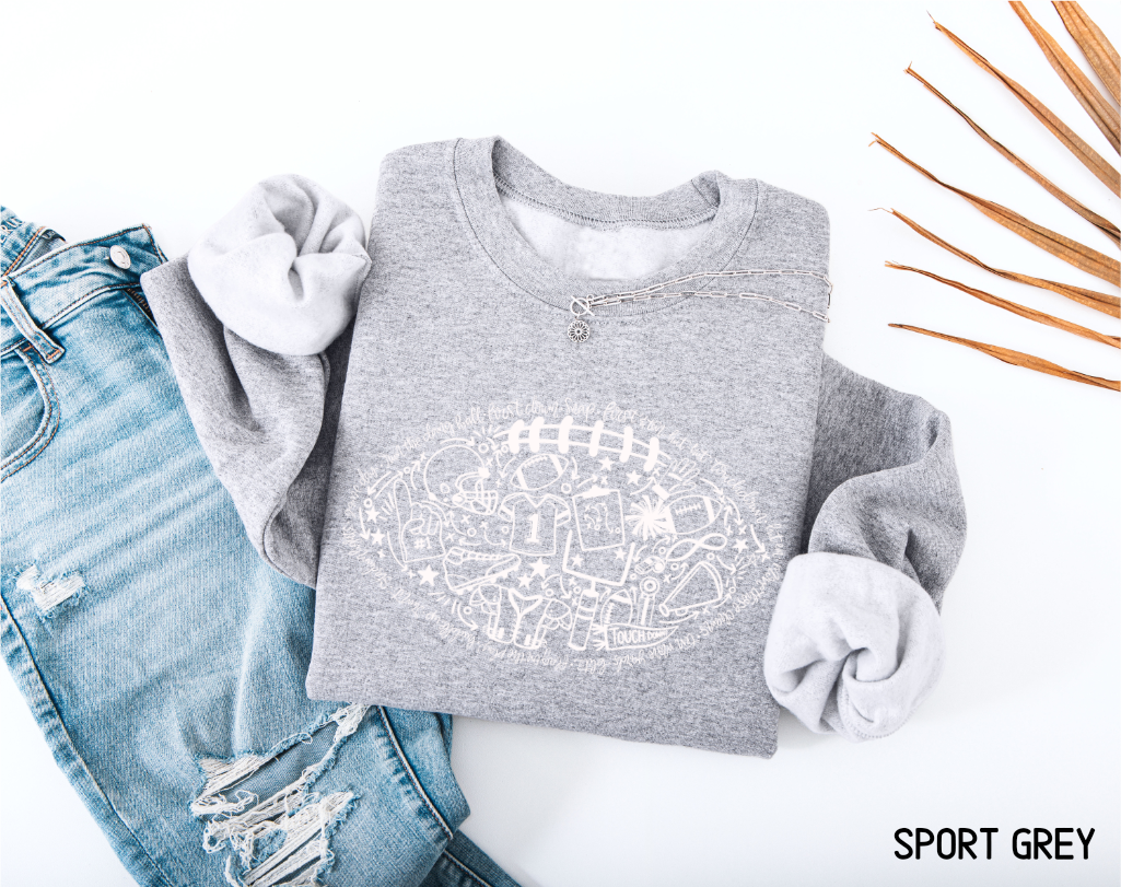 Football Adult Sweatshirt