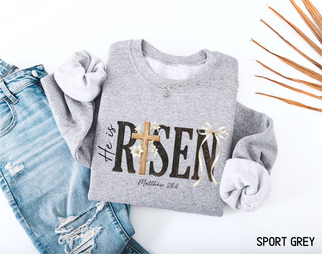 He Is Risen Adult Sweatshirt