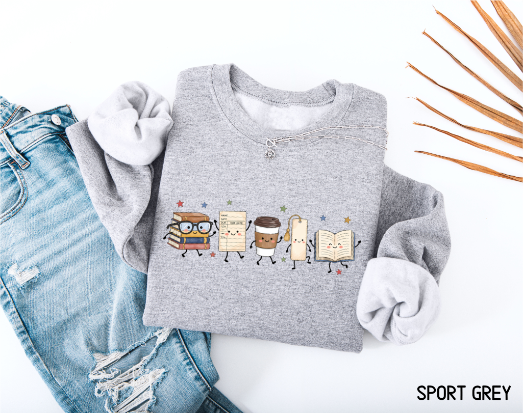 Book Lovers Adult Sweatshirt