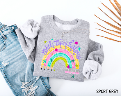 Teach Them Kindness Adult Sweatshirt