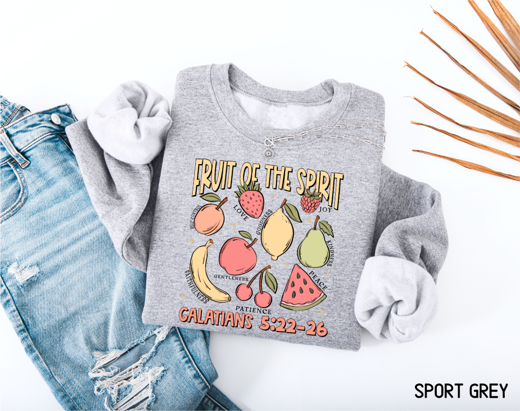 Fruit of The Spirit Adult Sweatshirt