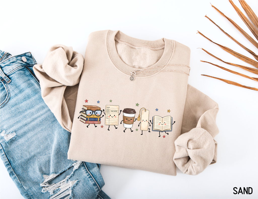 Book Lovers Adult Sweatshirt