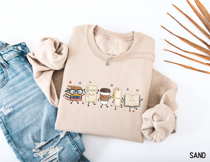 Book Lovers Adult Sweatshirt