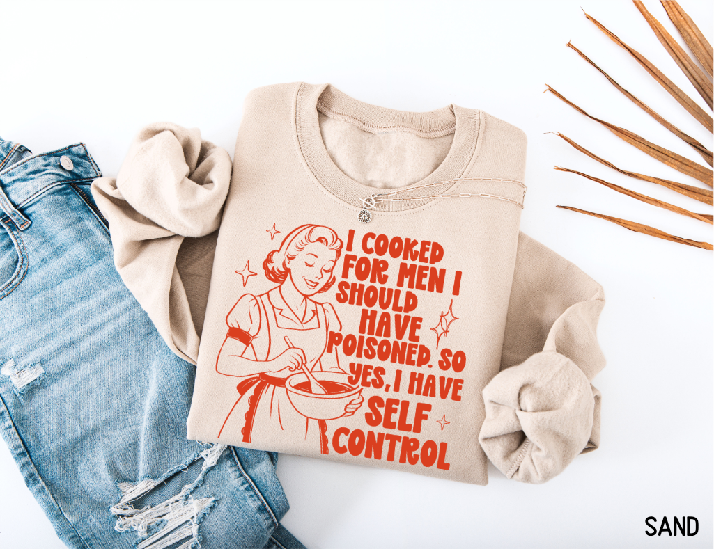 I Cooked for Men Adult Sweatshirt