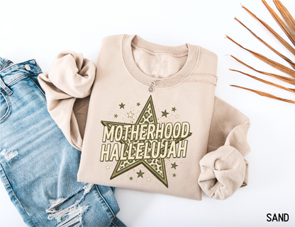 Motherhood Hallelujah Adult Sweatshirt