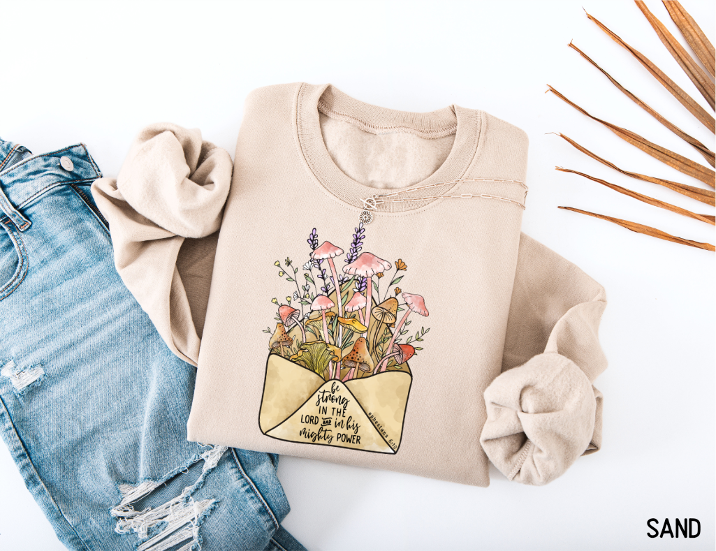 Be Strong in The Lord Adult Sweatshirt